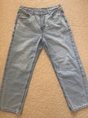 American Eagle Outfitters ex Boyfriend y2k  Studded Jeans 6 short